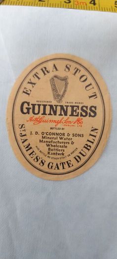 2 x vintage Guinness labels, price includes post to anywhere in Ireland thank you, sold as is ,see pictures for condition, nice in any collectors collection