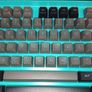 Akko Black&Cyan 197 ASA PBT Keycap Set ISO+ANSI Image 3