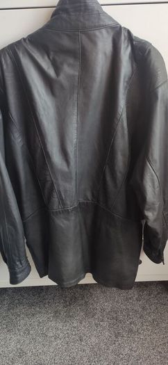 Authentic Vintage Sardar Soft Leather Jacket Rare Embossed Detail  Size 16 (Fits M-L Oversized)