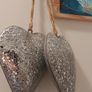 Charming rustic two heart mosaic mirrors Image 6