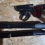 bike front and back light with 2 air pumps, good condition Image 4