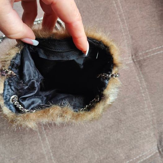 Small Fur Cross body bag