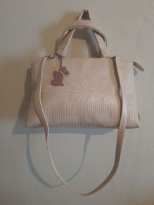 Radley  100% leather soft powder rose chic bag