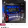 gaming bed and desk Image 9