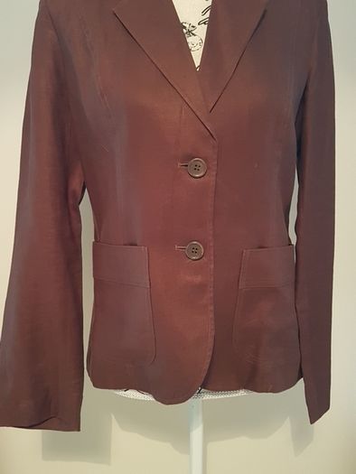 Brown Linen Jacket