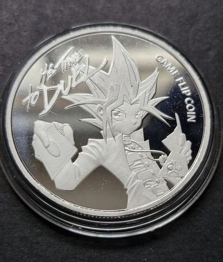 Niue: Yu-Gi-Oh! Game Flip - 25th Anniversary 1 oz Silver 2023 Coin