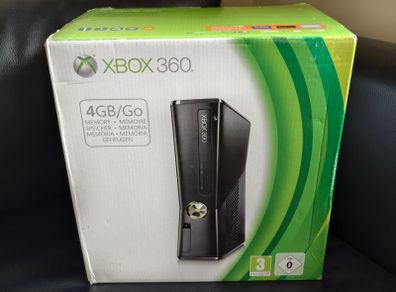 Xbox 360 S 4GB (brand new, sealed)