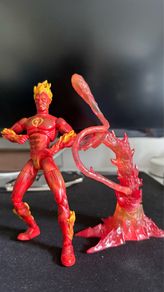Marvel Legends Human Torch 6" Action Figure ToyBiz Sealed New Series II
