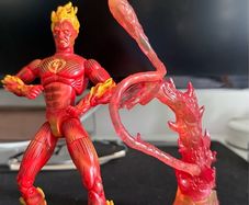 Marvel Legends Human Torch 6" Action Figure ToyBiz Sealed New Series II