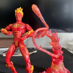 Marvel Legends Human Torch 6" Action Figure ToyBiz Sealed New Series II