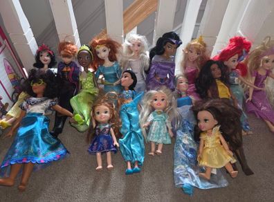 Disney store dolls