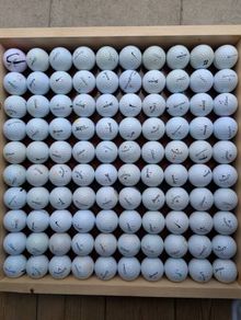 Branded golf balls