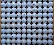 Branded golf balls