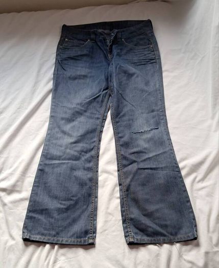 Hilfiger Sally low bootcut size 34/30 zip fly glazed worn in good condition