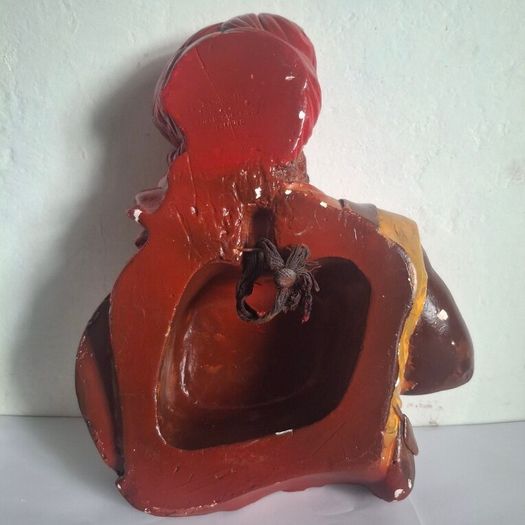 1960s Bossons 'Pathan' Chalkware Wall Plaque