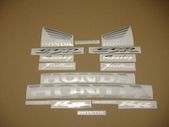 Honda Cbr 1000rr 2006 Black Sticker Set