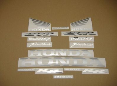 Honda Cbr 1000rr 2006 Black Sticker Set