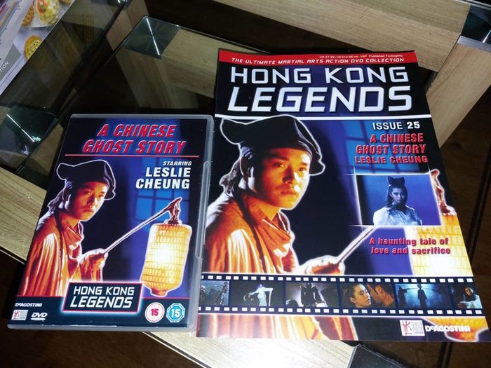 collection of Hong Kong Legend DVDs and magazine