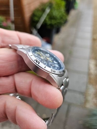 Watch Seiko Military Chronograph.