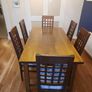 Beautiful Laura Ashley Butcher Style Table and 6 Chairs Image 6
