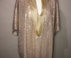 Gold sequinned blouse (5XL)