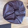 Leather bean bag 90cm x 90 cm Image 2