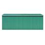 Garden Shed 257x489x181 cm Metal Green Image 3