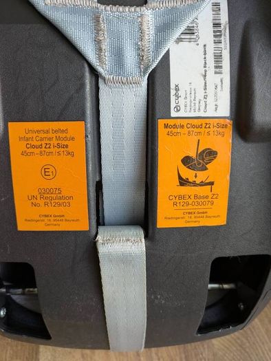 Cybex Cloud Z2 i-Size Car Seat + Base + Accessories - Bundle Only - Receipt - Great Condition