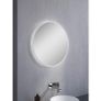 Gaulden Round Lighted Wall Mounted Bathroom Mirror Image 2