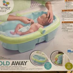 summer infant folding baby bath
