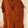 Fabulous beautiful deep tan /brown jumpsuit Image 2