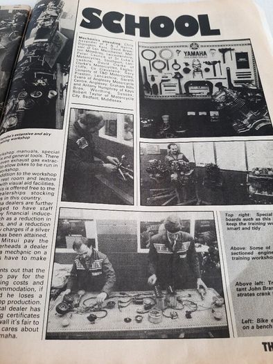 Vintage biker magazine 1982