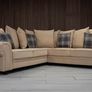 Verona scattered back corner sofa beige color Image 3