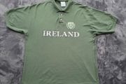 Vintage Ireland Rugby Polo Shirt Mens XL