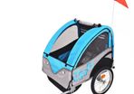 Free Delivery - Kids Bicycle Trailer Grey and Blue