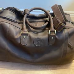 jameson whiskey leather holdall bag