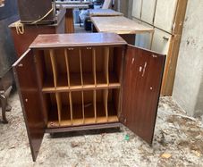 record cabinet