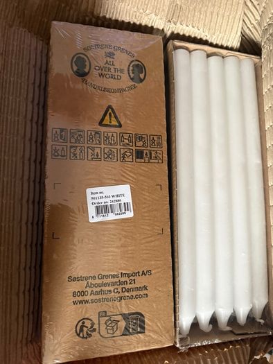 Sostrene grene Taper Candle 29 cm 10 pcs x4