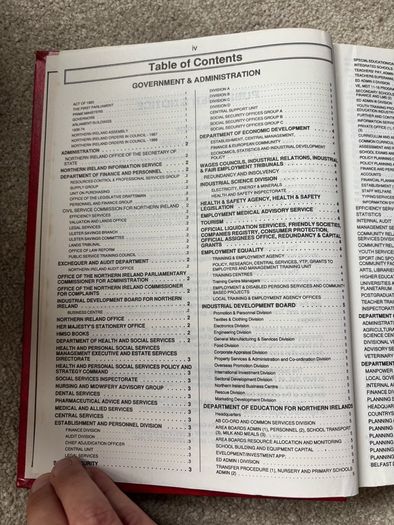 1990 Edition of Belfast and Northern Ireland Directory