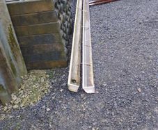 Aluminum Gutter and Downpipes