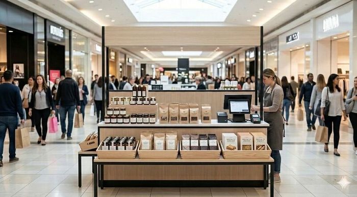 Dublin Shopping Centre Kiosk  Turnkey Retail Unit