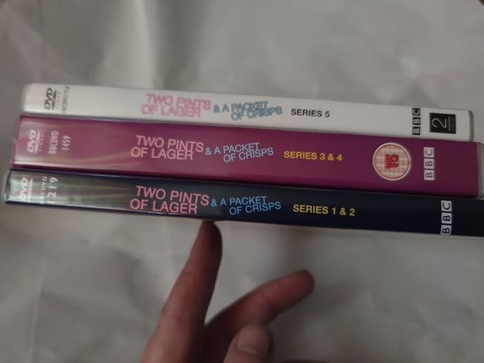 Complete Two Pints of Lager Series 1-5 Dvd Boxsets