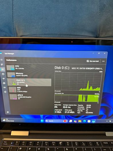 Lenovo X1 Yoga Gen 5 2in1 Laptop i7/16GB/512SSD/UHD