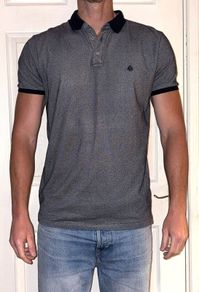 Grey Springfield Polo Shirt