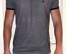 Grey Springfield Polo Shirt
