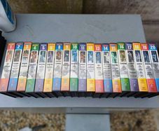 Complete Set Vintage VHS Boxing Cassettes