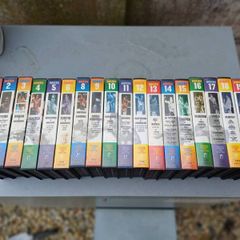 Complete Set Vintage VHS Boxing Cassettes
