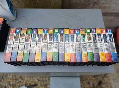 Complete Set Vintage VHS Boxing Cassettes