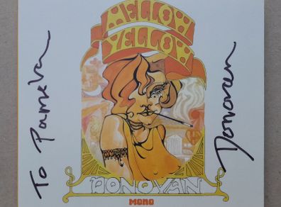 DONOVAN signed cd with exact proof signed To Pamela