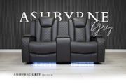 2 Seater Ashbyrne Electric Leather Recliner Sofa